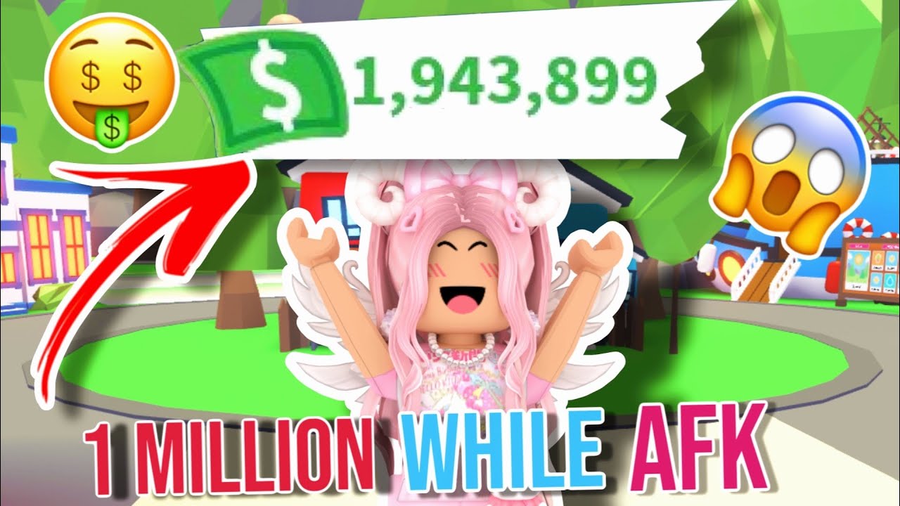 The *REAL* WAY How To Make 1 MILLION BUCKS In Adopt Me While Being AFK (Not Clickbait)