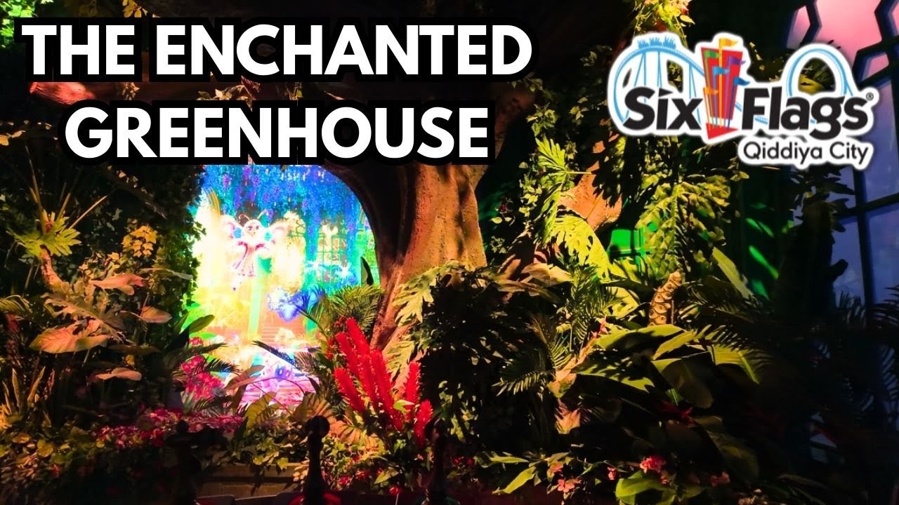 The Enchanted Greenhouse 4K On Ride POV - Six Flags Qiddiya City