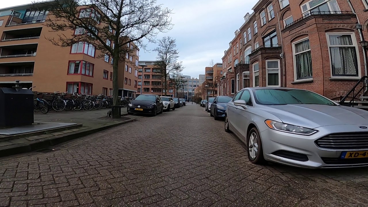 Fietsen Utrecht december 2020  binnenstad - Tolsteeg - Hooggraven