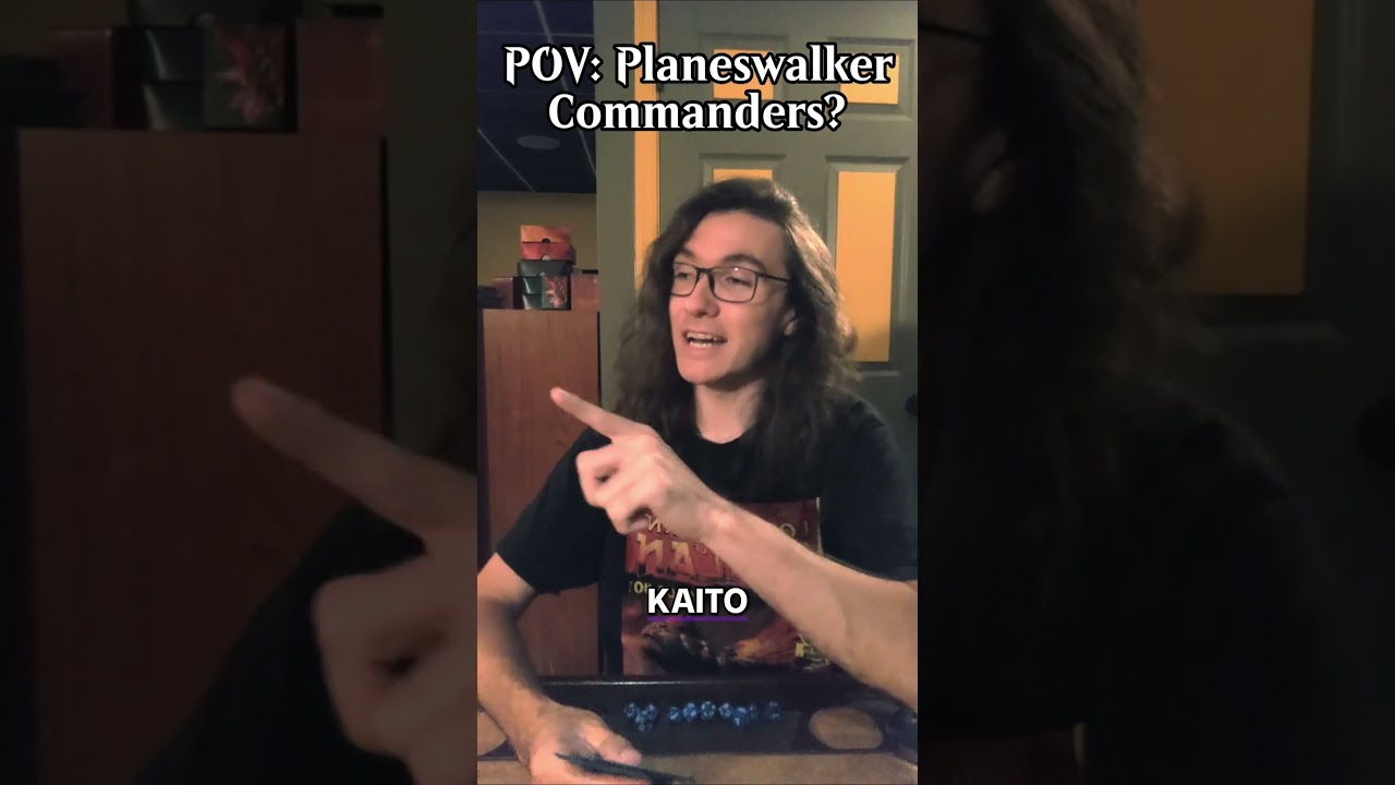 Can We Make All Planeswalkers COMMANDERS?! | Magic: The Gathering | #shorts #edh #mtg #commander