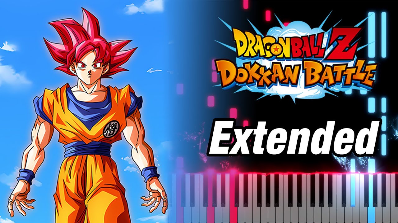 DFE PHY Super Saiyan God Goku Intro OST Extended Version - DBZ Dokkan Battle - Piano Cover