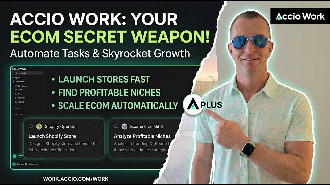 Я доверил свой YouTube-бизнес нейросети &mdash; Accio Work &mdash; Реальная демонстрация