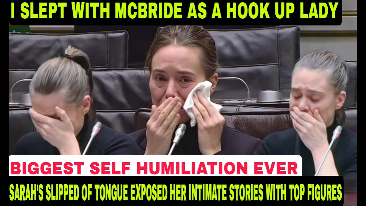 I SLEPT WITH MCBRIDE AND OTHERS AS A HOOK UP LADY - Sullivan's Sarah Makes Chilling Confession