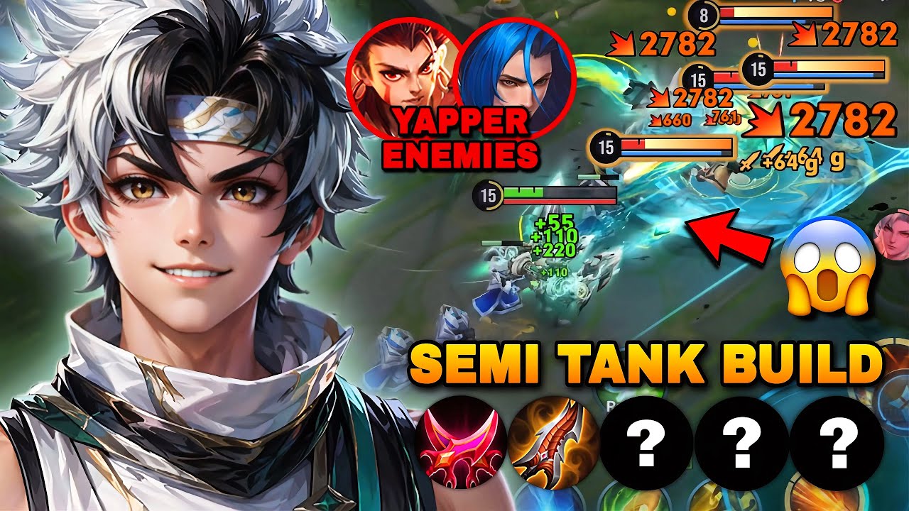 CHINA MENGYA BROKEN SEMI TANK BUILD AGAINST YAPPER ENEMIES IN FARM! | HONOR OF KINGS