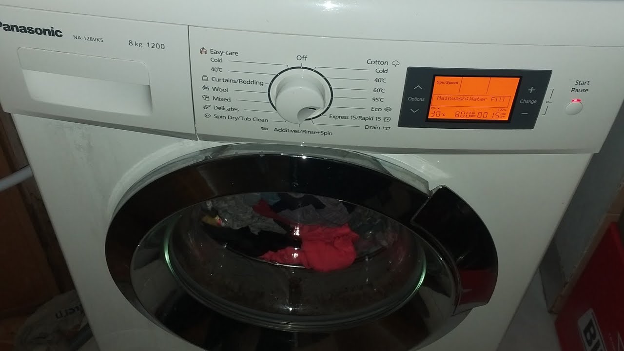 MESIN CUCI PANASONIC FRONTLOAD PENGERING EROR TIDAK BISA MEMBUANG AIR