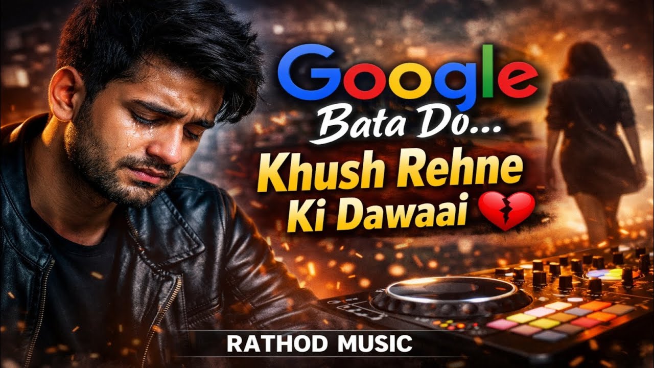 Google Fail Ho Gaya 💔Khush Rehne Ki Dawaai | Emotional DJ Song