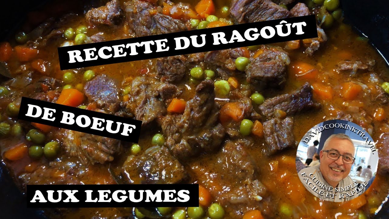 recette du ragout de boeuf aux légumes