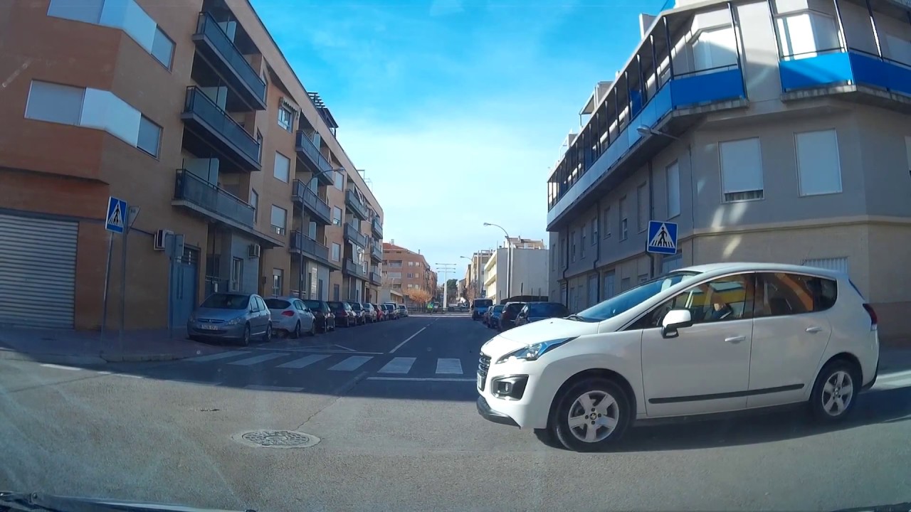 Llegada al centro de Caudete