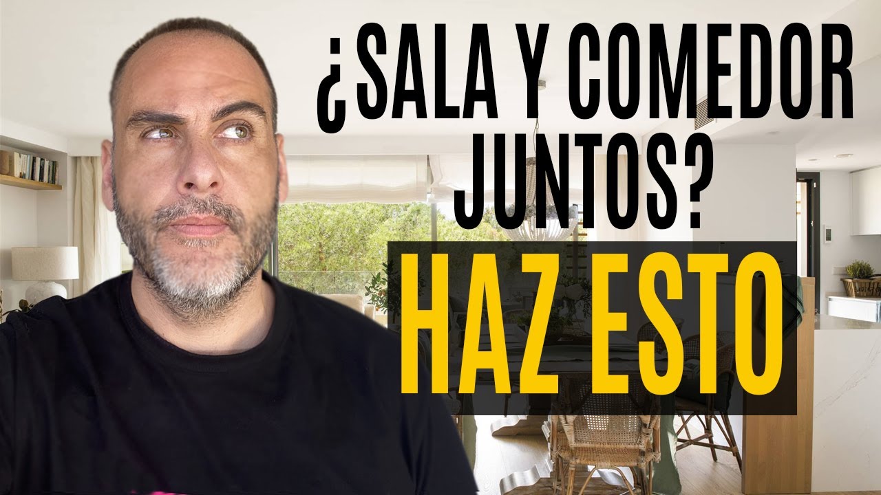 😍 DECORACIÓN DE SALA Y COMEDOR JUNTOS | Abel de González