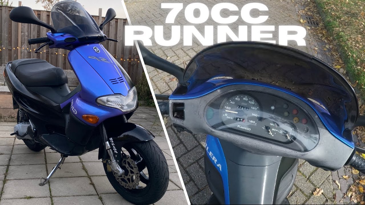 GILERA RUNNER 70CC POV!!