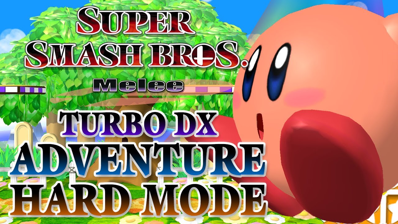 Super Smash Bros. Melee [Turbo DX]: Adventure mode [Kirby] [Hard]