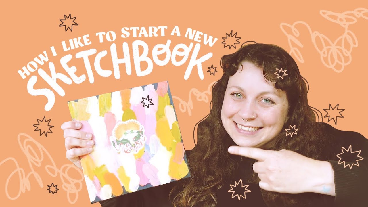 How I like To Start A New SKETCHBOOK ✿ ft.phomemo M110
