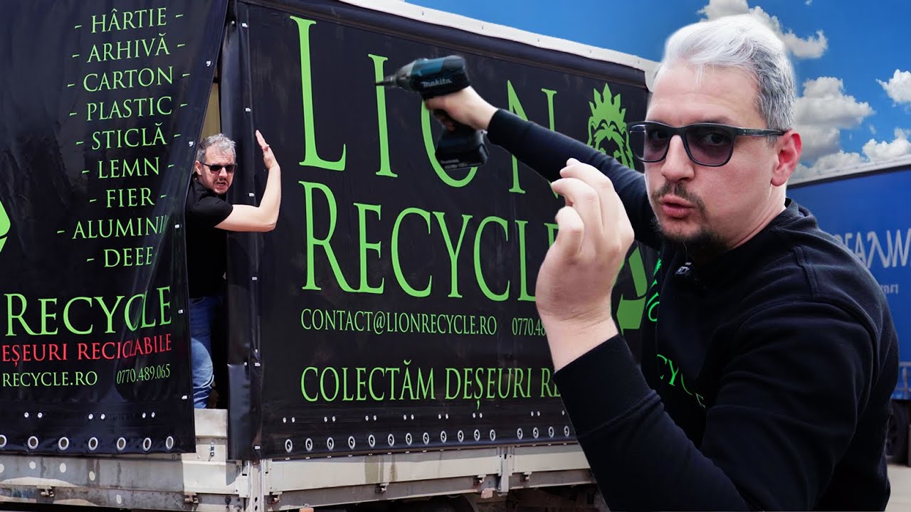 Personalizare PRELATA si CONTAINER ♻️ RECICLARE IN ROMANIA