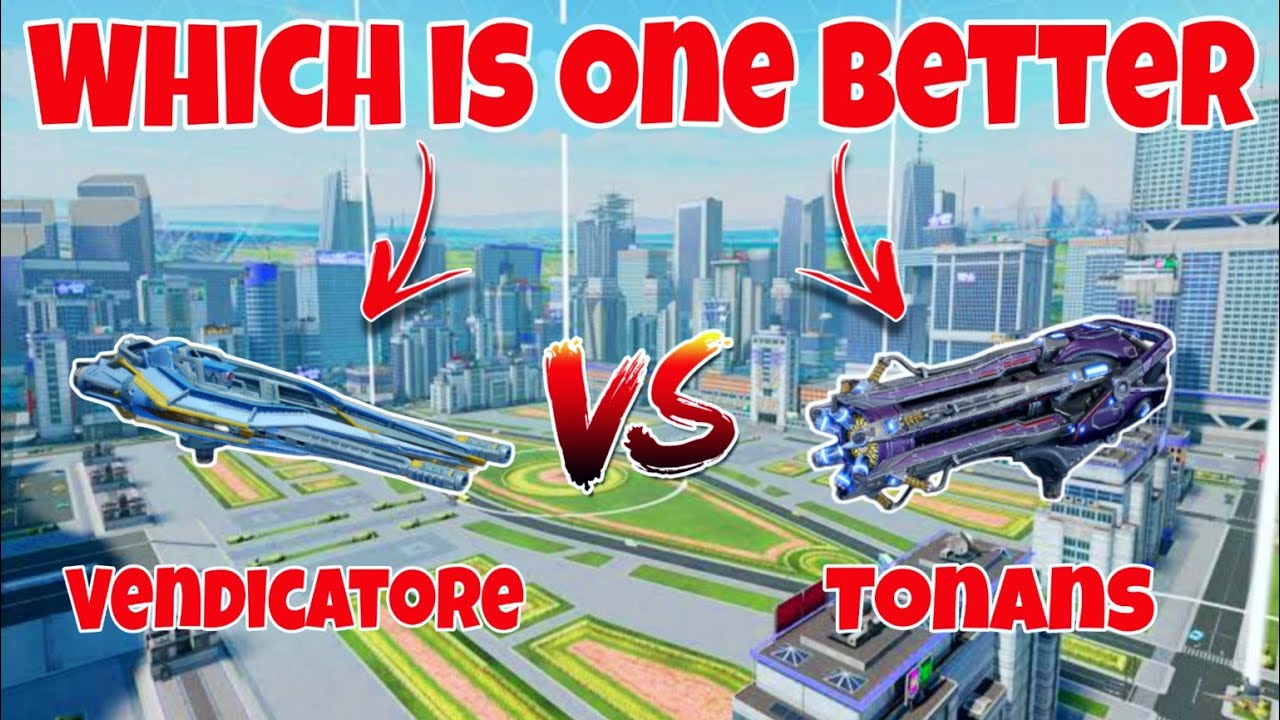 WR🔥New Weapon Vendicatore VS Tonans Weapon Comparison |WAR ROBOTS|