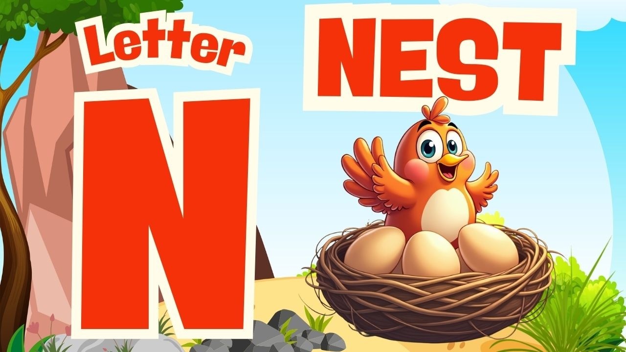 Letter N Storytelling for Kids | Learn Letter N Sounds | Alphabet Storybook N