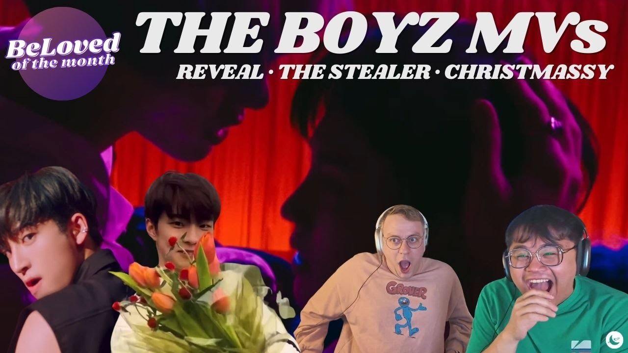 THE BOYZ Reactions: 'Reveal' + 'The Stealer' + 'Christmassy' | Beloved of the Month