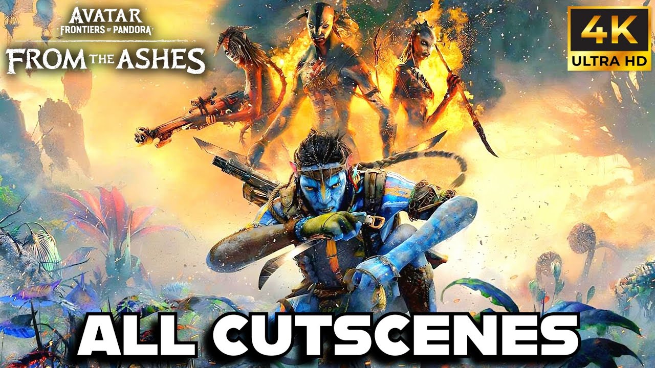 Avatar: Frontiers of Pandora From the Ashes - All Cutscenes | FULL GAME MOVIE (PS5 PRO 4K)