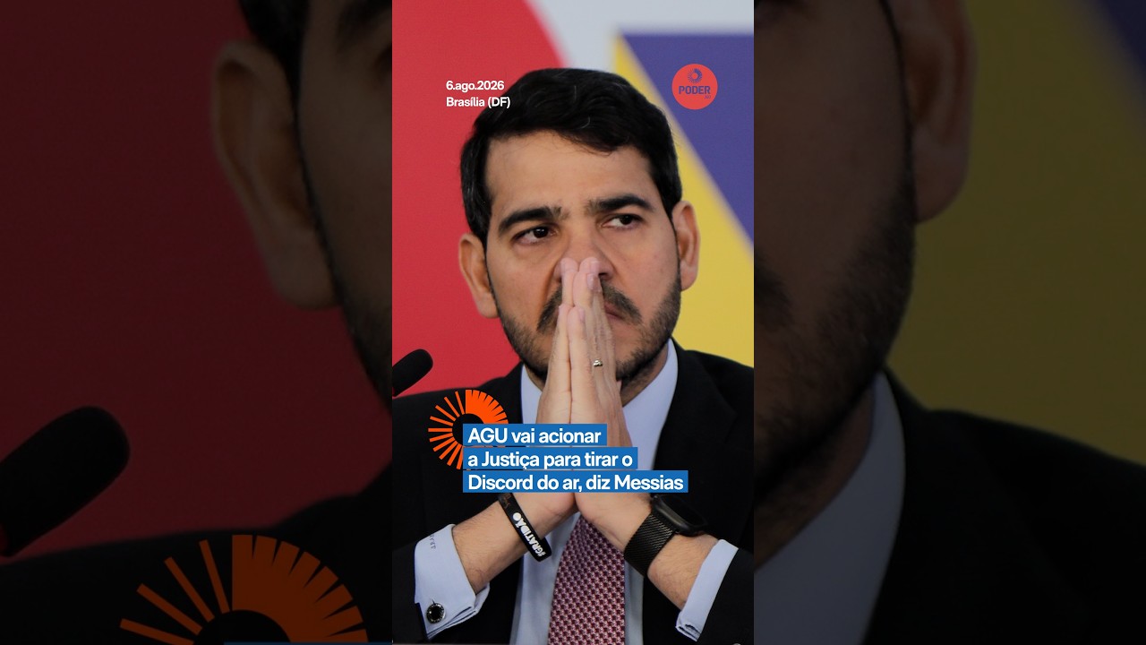 AGU vai acionar a Justi&ccedil;a para tirar o Discord do ar, diz Messias