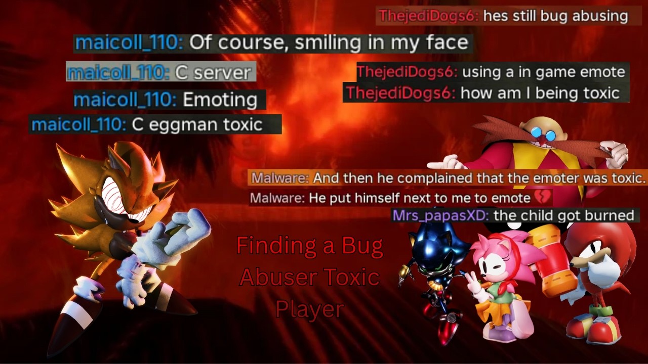 When the lobby has enough of a Toxic Bug Abuser Player
