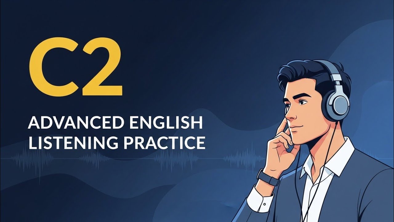 🎧 C2 Advanced English Listening Practice | Native-Level Conversations
