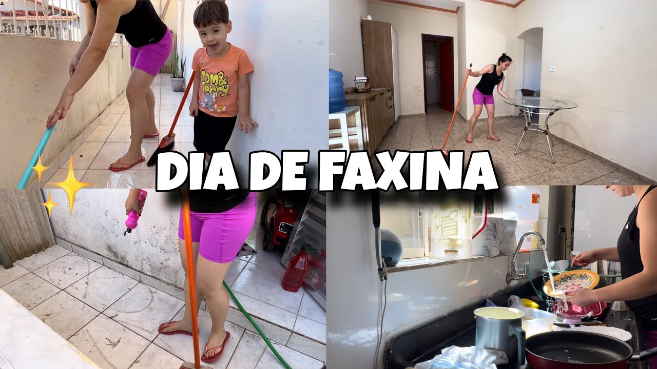 FAXINA NA CASA ✨ motiva&ccedil;&atilde;o para deixar tudo limpinho