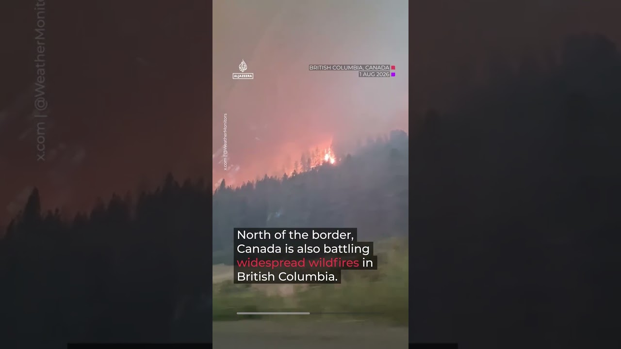 Wildfires force mass evacuations across the Pacific Northwest