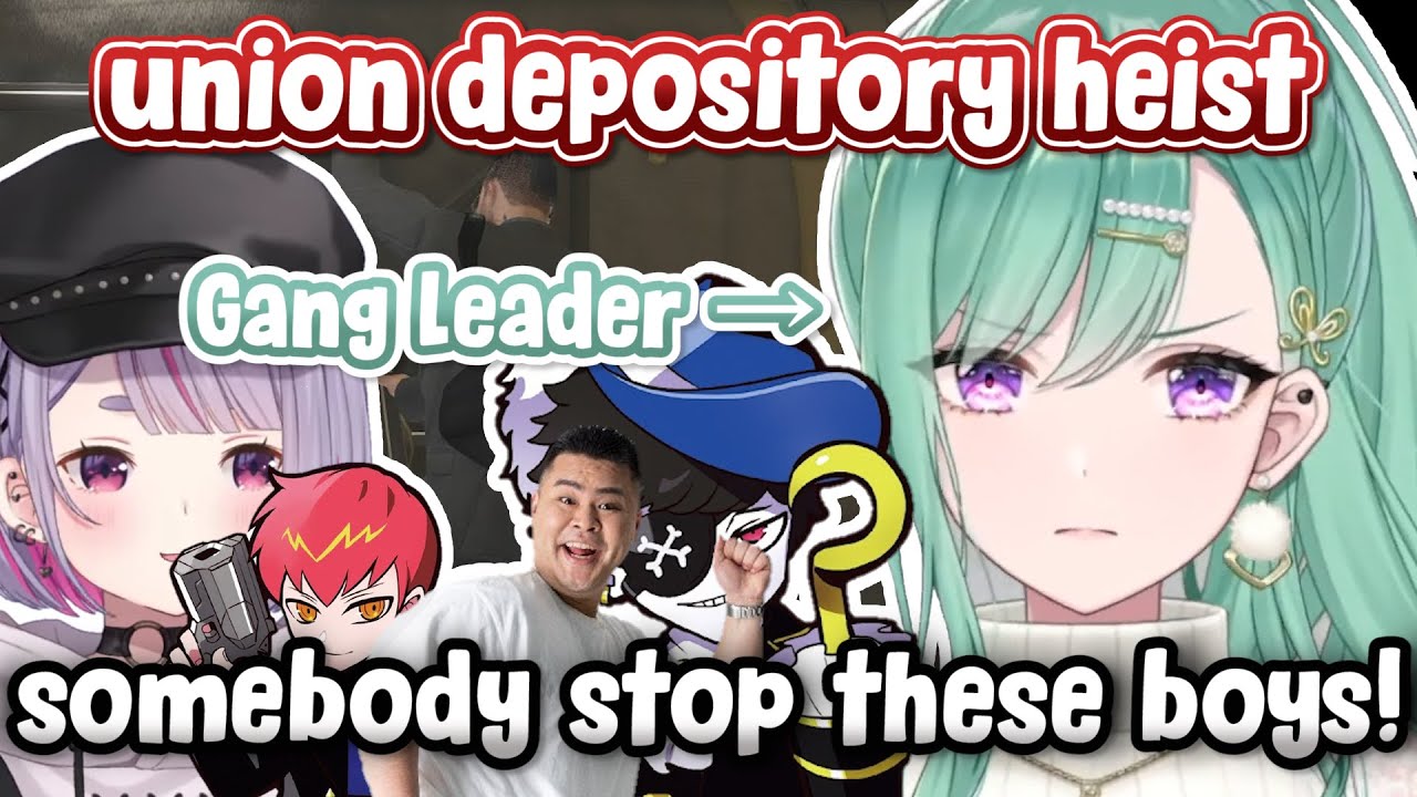 Beni-sama tries to stop her gang members going on a Union Heist - GTA V [VSPO ENG Sub - Yakumo Beni]