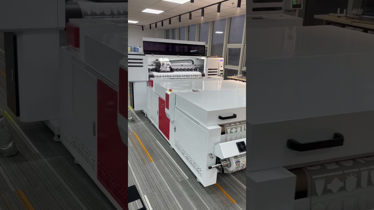 1.2m industrial large format #DTF printer (4*Epson i3200)