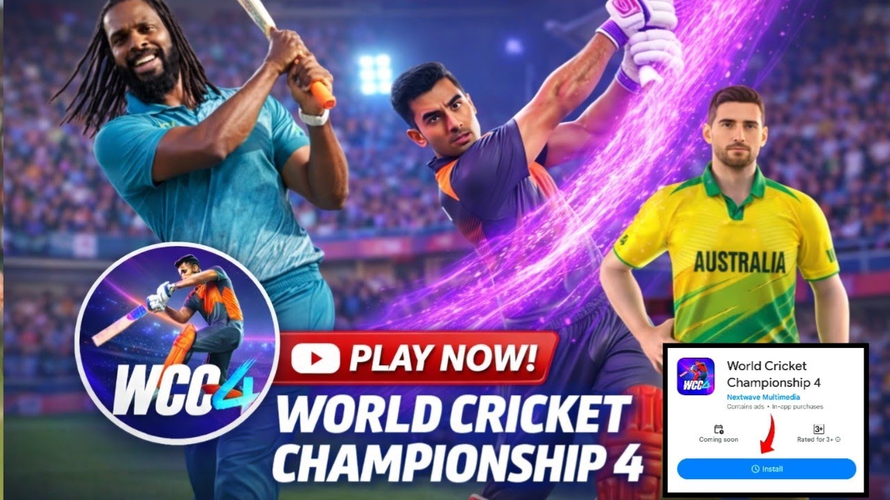 WCC4 Full Review 🔥 Graphics, Animation, Licensed Players & Stadiums Explained