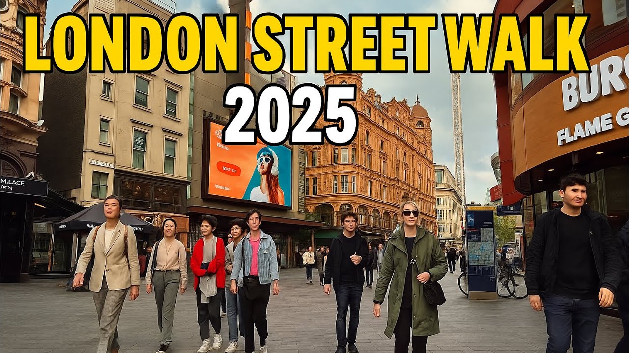 London Street Walk 2025 | Oxford Circus & Iconic Spots Tour