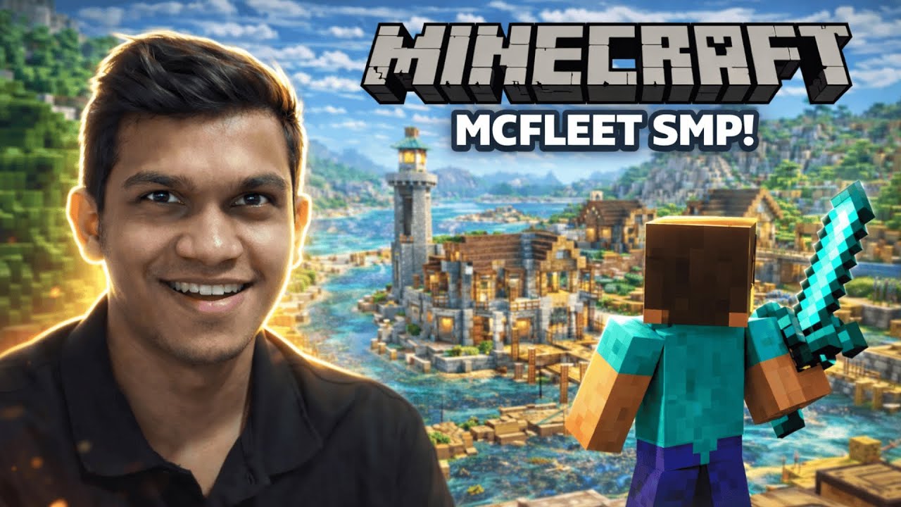 🔴 LIVE 🔴 Minecraft Survival on MCFleet SMP | with @pigeislive   #minecraft