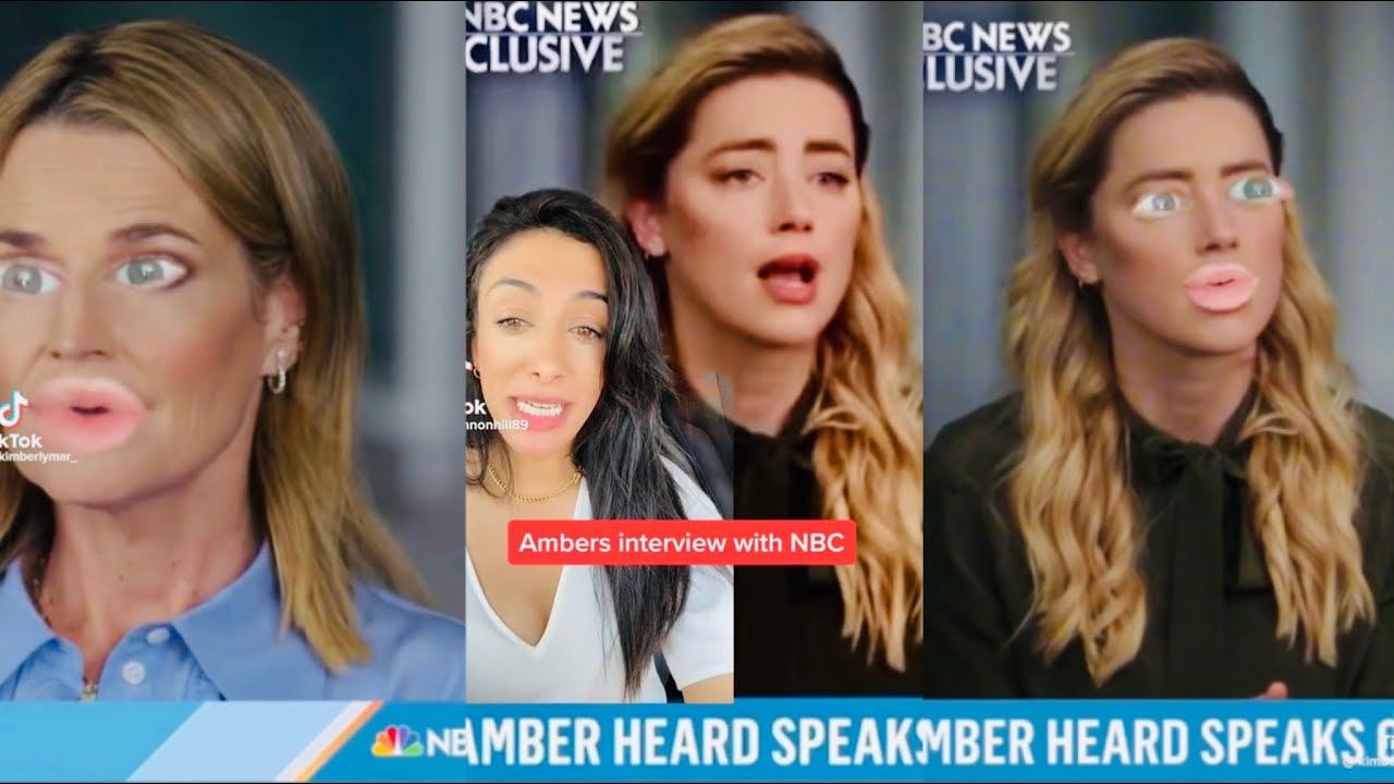 Amber Heard NBC best reenactment