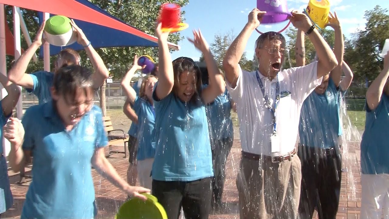 Superintendent Tom Boasberg, Teachers Take ALS Ice Bucket Challenge - Denver Public Schools