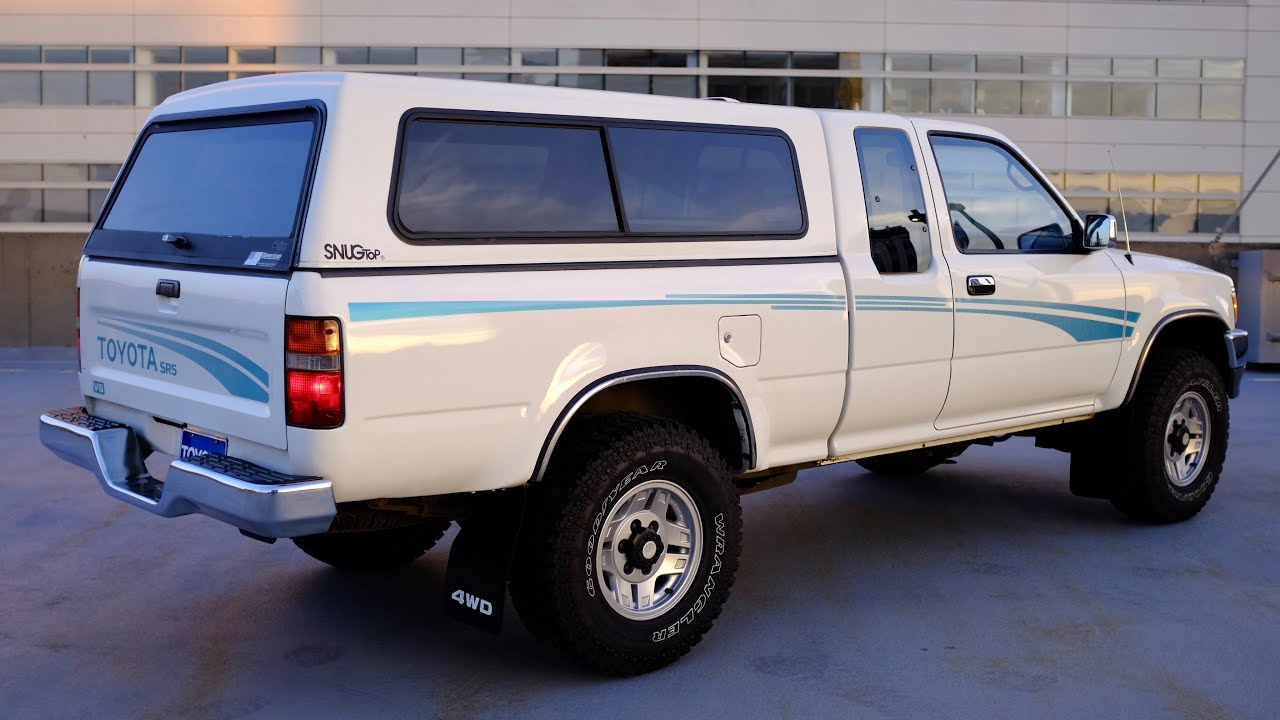 1994 Toyota Pickup SR5 XtraCab V6 4x4 5-Speed Driving 