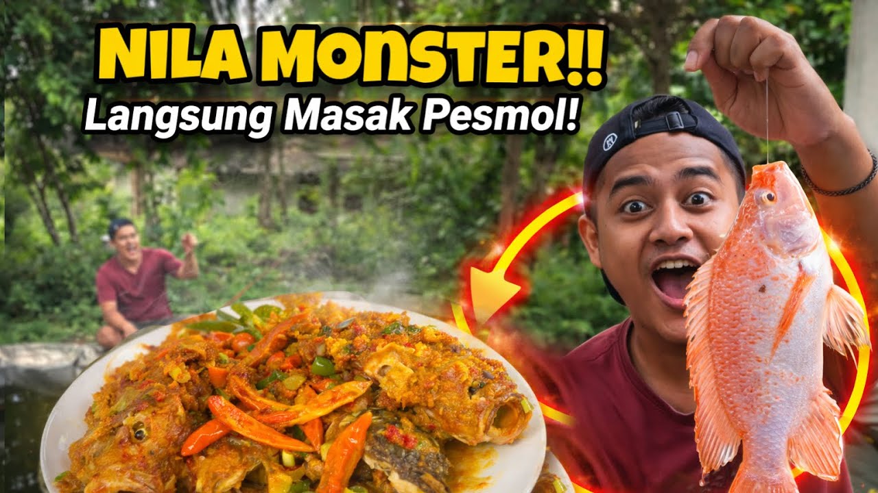 “Strike Nila MONSTER!! Langsung Dimasak Pesmol, Rasanya Bikin Nangis!”