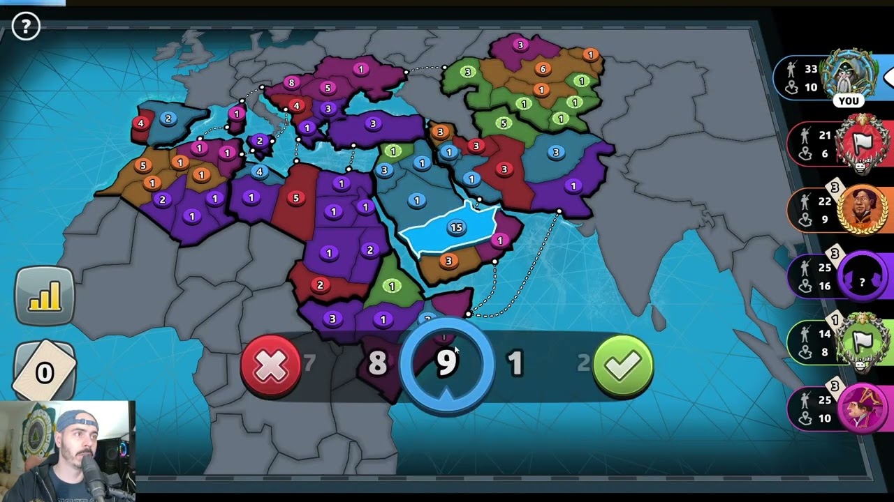 Risk: Take One Out At A Time (Ottoman Empire Advanced)