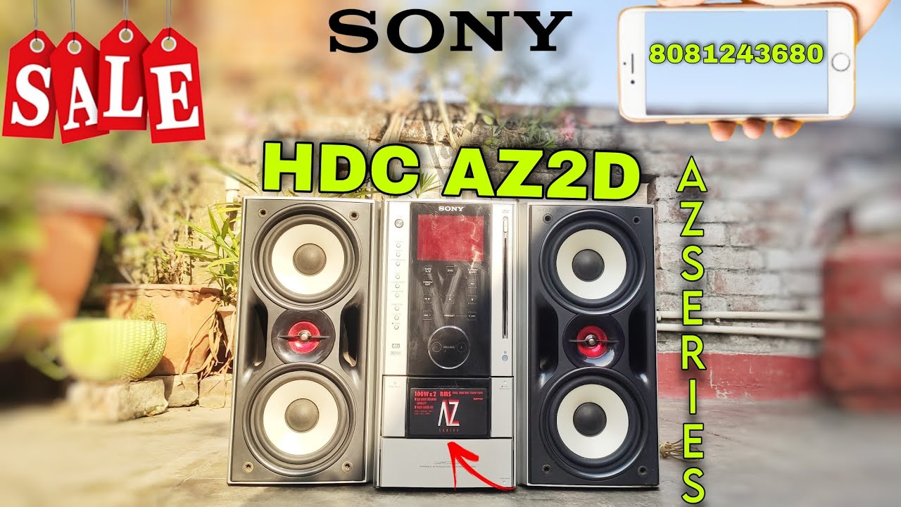 Sony DHC AZ2D Touch Display Hifi music system #viralvideo