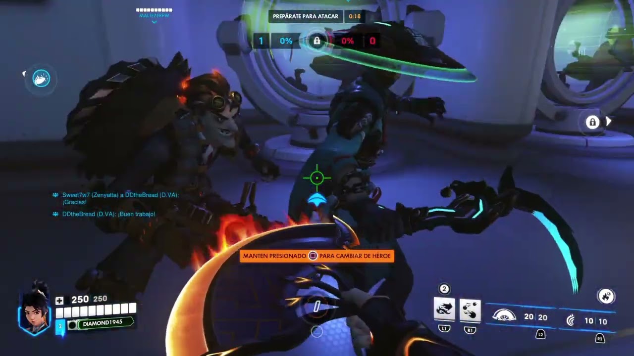 Overwatch Partida competitiva con Anran :3