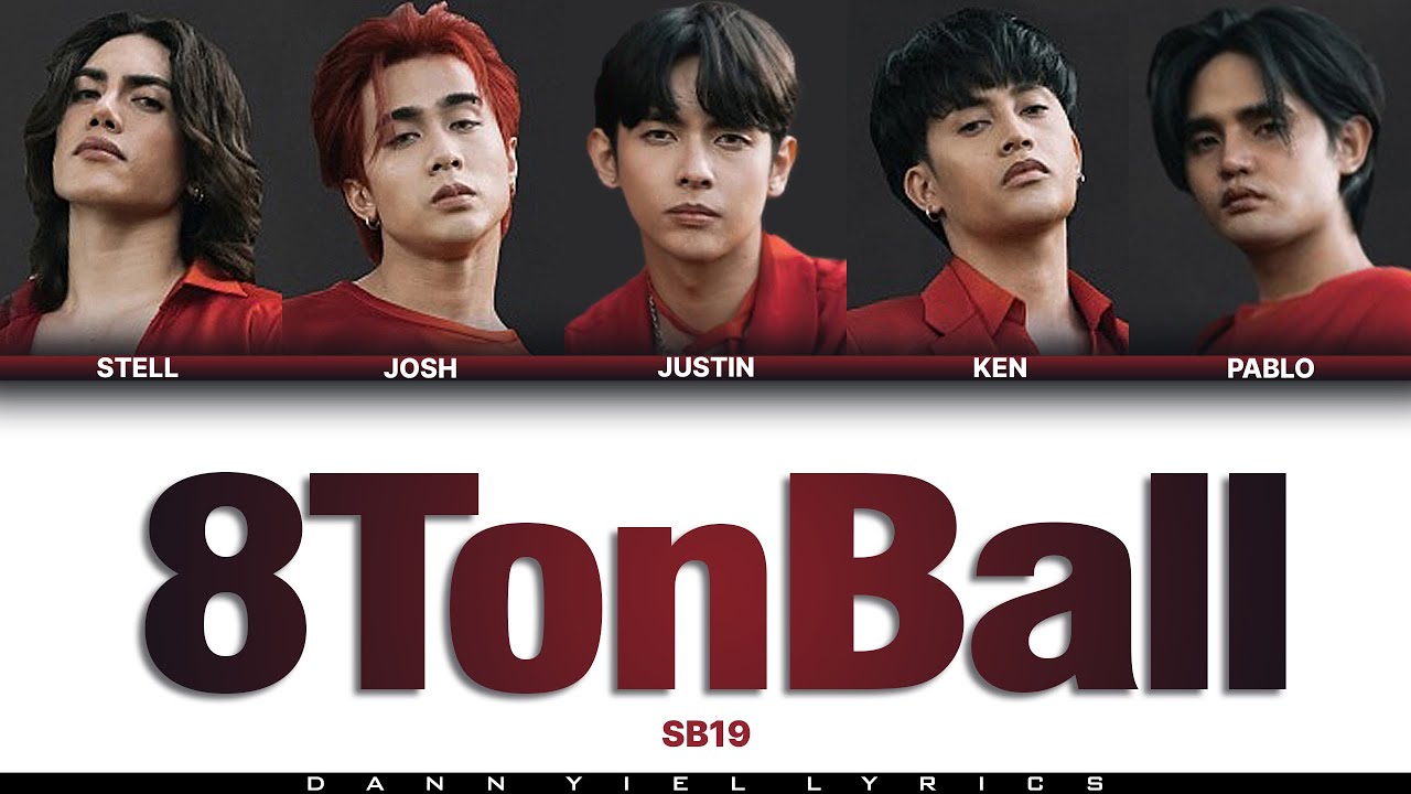 SB19 - '8TonBall' [Color Coded Lyrics Video]