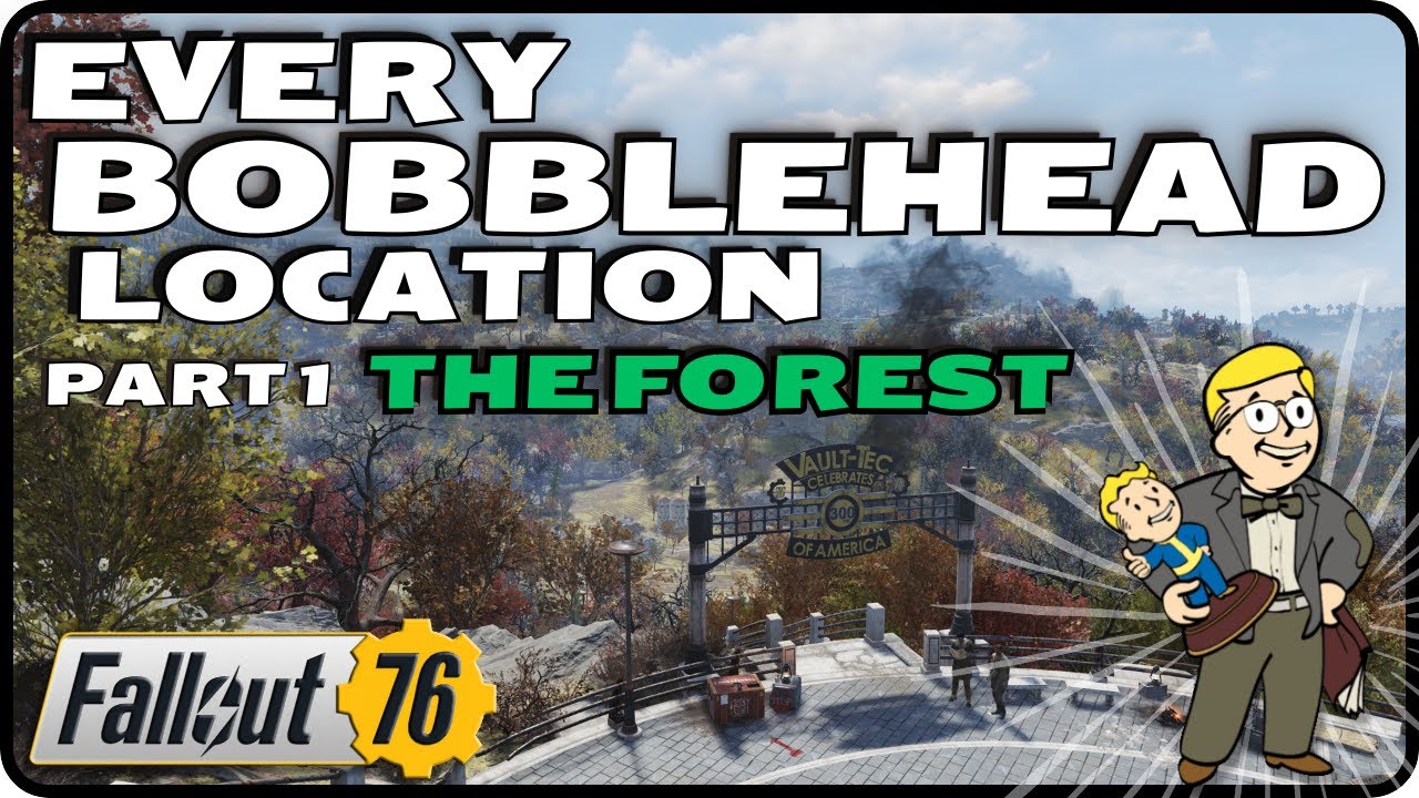 Discover Every Fallout 76 Bobblehead Locations in The Forest