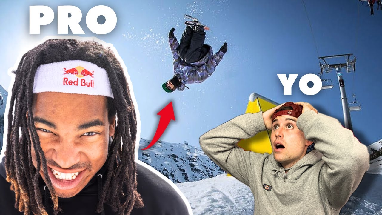 🤯¡No Puedo Creer Que Este en la Mejor Serie de Snowboard con PROS! 🏂 MI REACCION😱