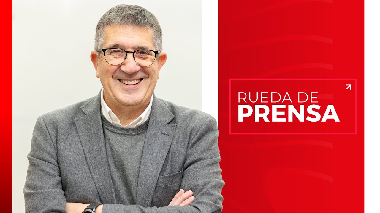 #RuedaDePrensa - Patxi López el 10 de febrero