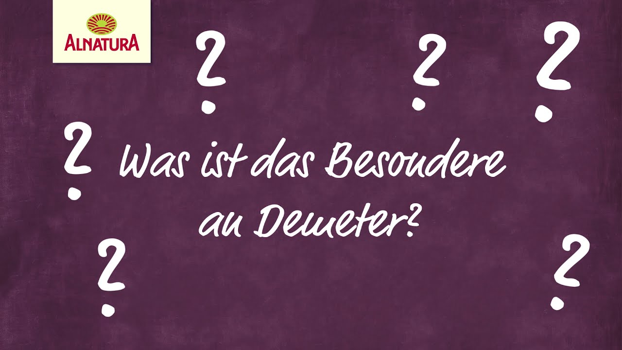 Was ist das Besondere an Demeter? Demeter - Der älteste Bioanbauverband für Kinder leicht erklärt.