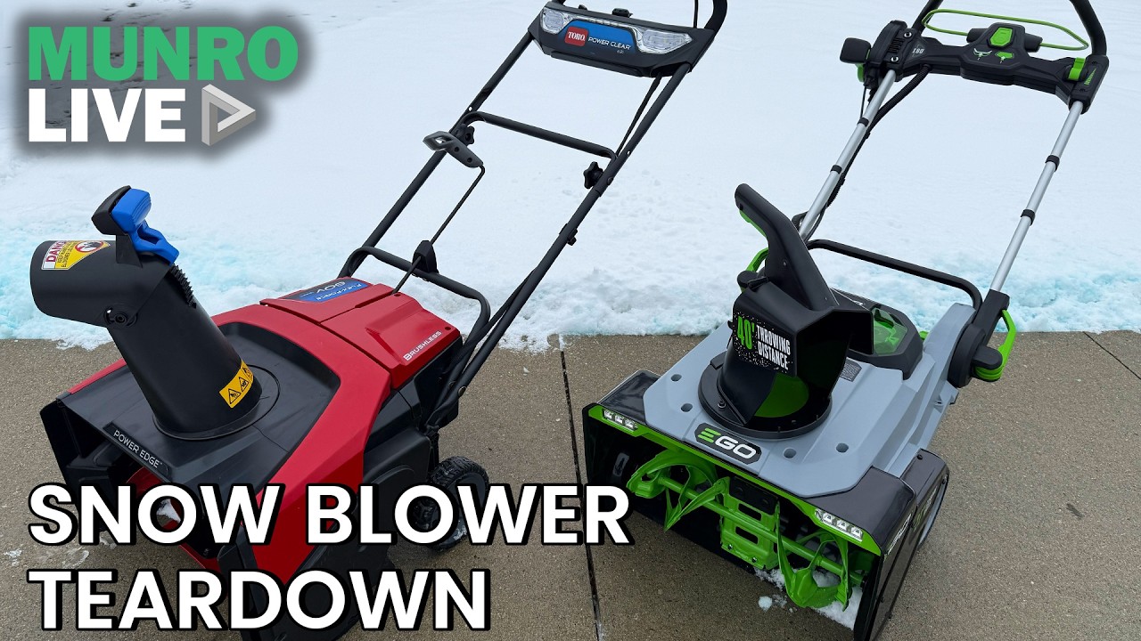 Teardown Showdown: EGO vs. Toro Snow Blowers &mdash; Inside the Design Differences