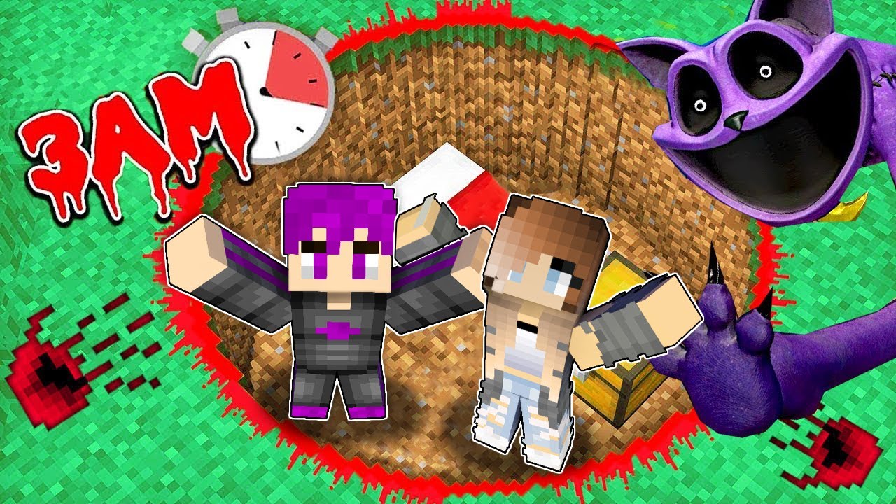 الكات ناب حبسني داخل حفرة في ماين كرافت انتقمت منه ( مستحيل اللي صار )..!🔥😱