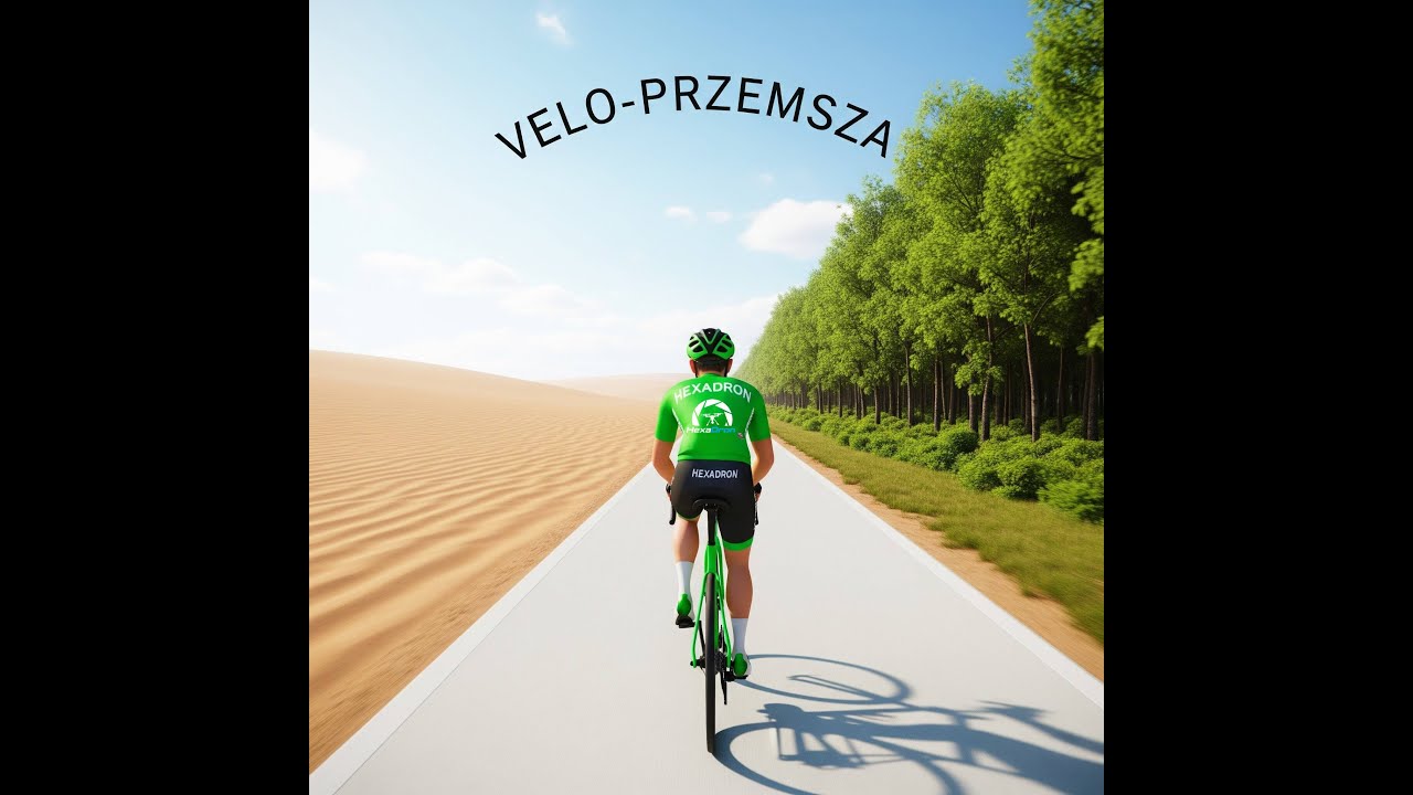 Pustynia Błędowska przejazd rowerem od wjazdu na pustyni do nowej kładki nad Białą Przemszą.