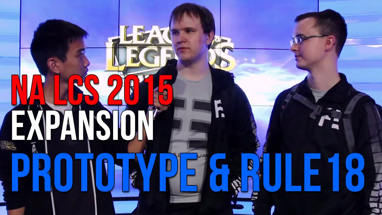 NA Expansion: Prototype & Rule18 "inspired by the coaching staff"