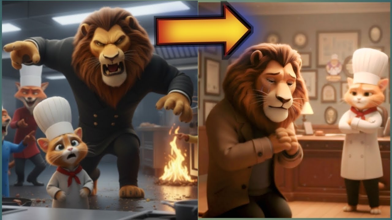 From Fired Cat Chef to Fast Food King | Emotional Animated Story