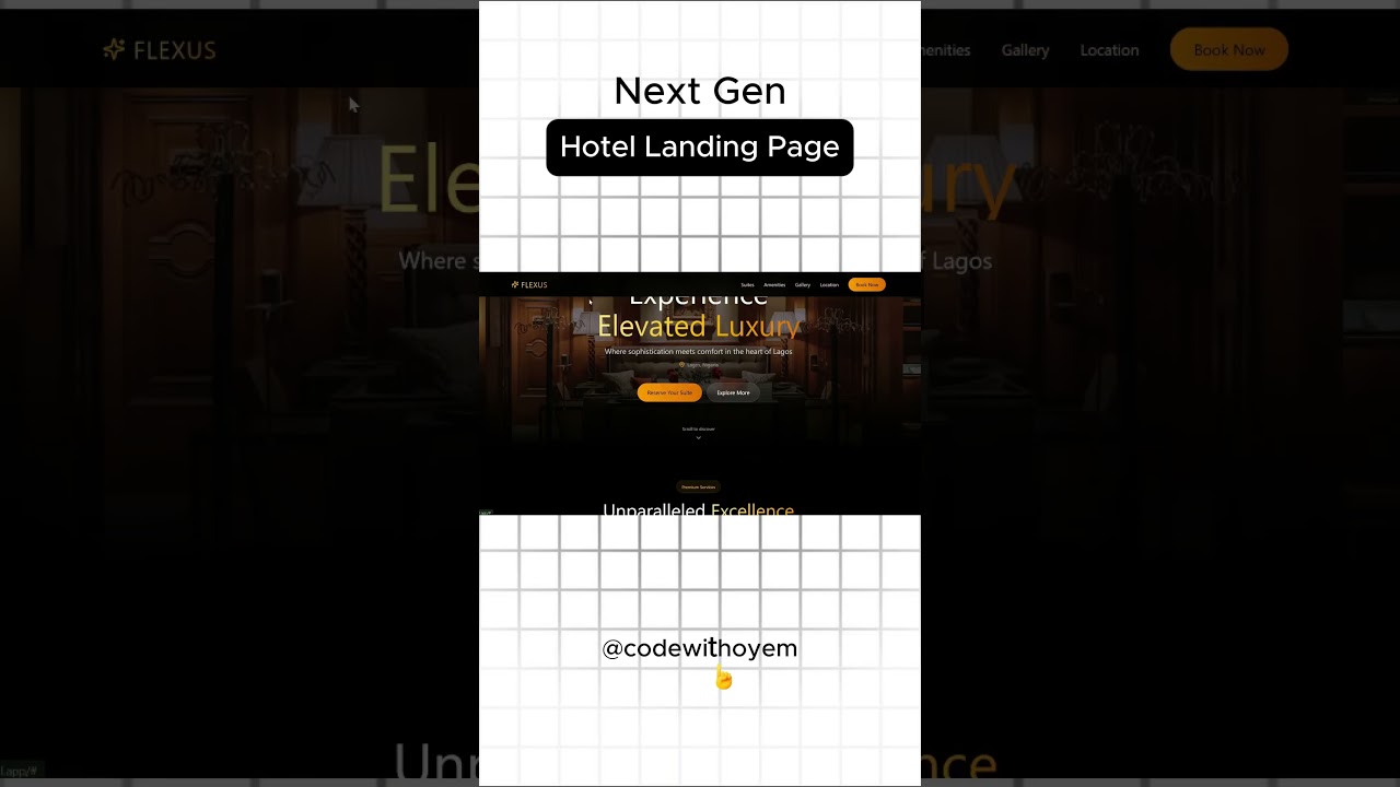 Next Gen Hotel Website