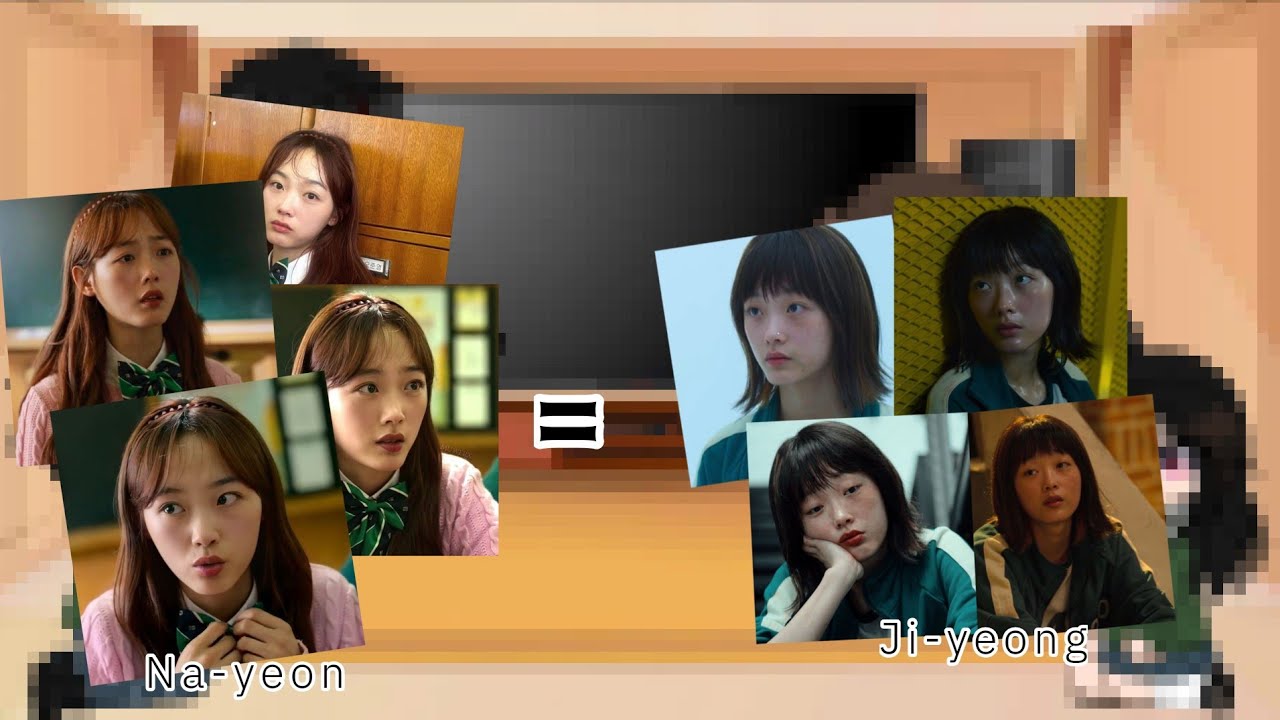 AOUAD reacts to na-yeon as ji-yeong (squiqgame)